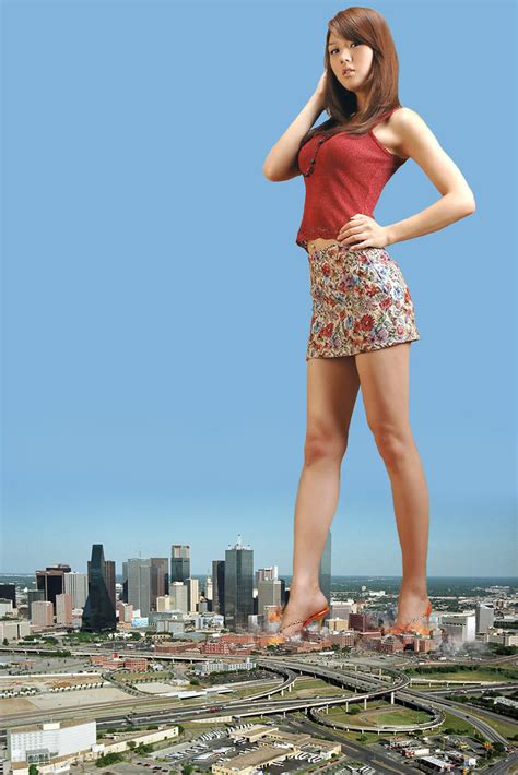 giantess city porn|Asian Giantess City